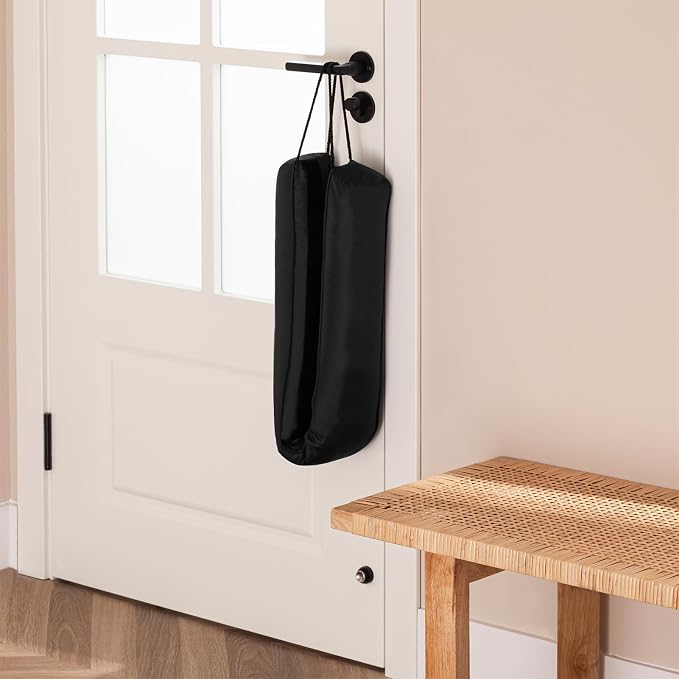 Sunolga Resistant Door Draft Stopper, Removable Washable Cover, Blocks Hot and - Image 5