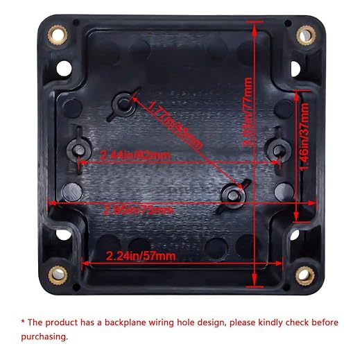Junction Box IP65 Waterproof Project Box Dustproof ABS Plastic Electrical Boxes - Image 2