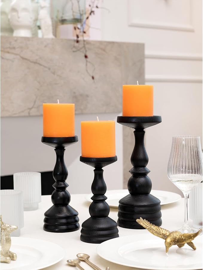 3x3 Pillar Candles Set of 3 - Image 5