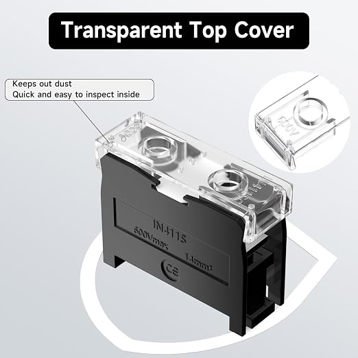 4Pcs DIN Rail Terminal Blocks - Image 5