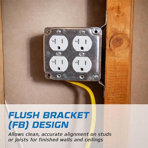 4" Square Welded Electrical Box - Image 6