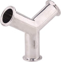 DERNORD Tri Clamp Wye Clamp End True Y Type Cross Tee Tube Stainless Steel 304 by DERNORD