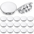Hicarer 15 Pack Fit 3/4" Hole Metal Hole Plugs, Nickel-Plated Steel Snap-in by Hicarer