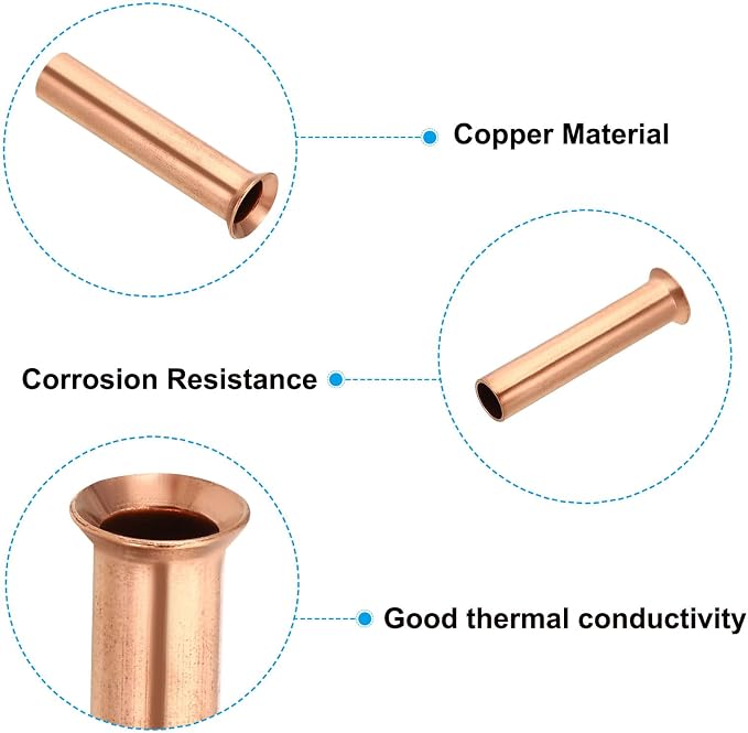PATIKIL 1/2" OD Copper Flare Tube Fitting - Image 4