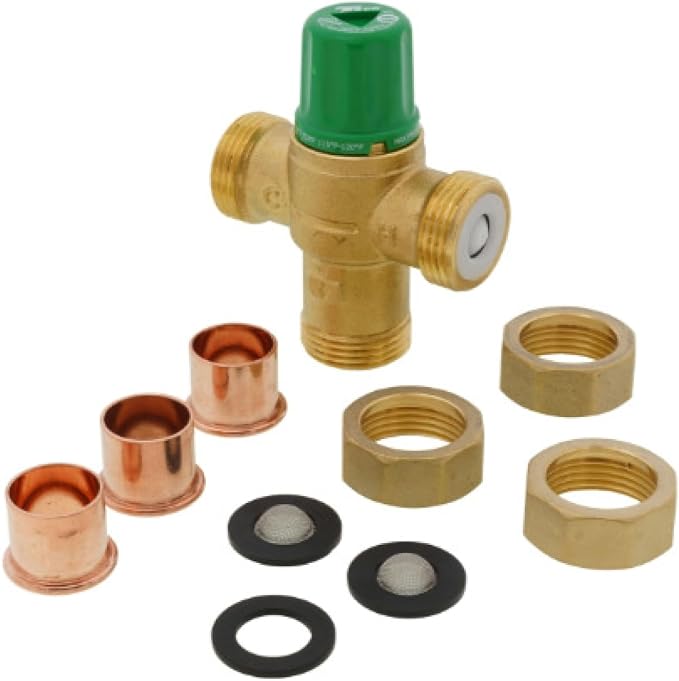 Mixing Valve, Forged Brass, 1 to 20 gpm - Image 2