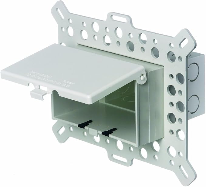 Arlington DBHM1W-1 Low Profile IN BOX Electrical Box by Arlington