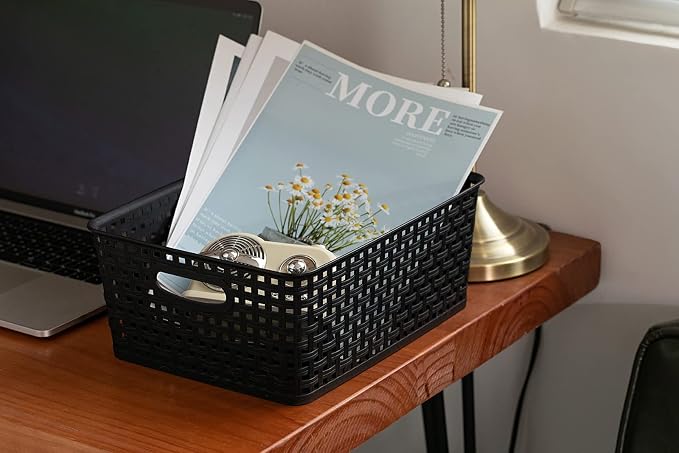 Eslite Plastic Storage Baskets for Organizing - Image 8