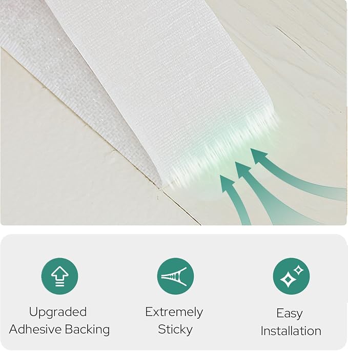 Self Adhesive Curtains, No Drilling Rodless Design - Image 4