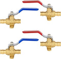 4PC HeSun 1/2 Inch PEX-A Expansion Ball Valve by HeSun