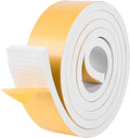 Kikerike Self Adhesive Foam Tape Weatherstrip 2in x 3/8in x 6.5Ft High Density by Kikerike