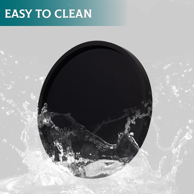Silicone Bathroom Tray Coffee Table Decor Perfume Organizer, Waterproof - Image 7