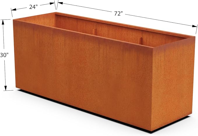 Large Rectangular Planters for Outdoor Plants - Image 5