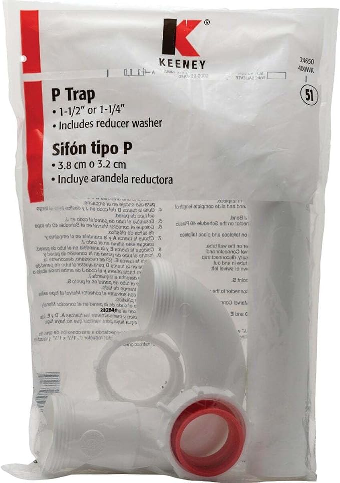Plumb Pak 400WK Plastic P-Trap Kit - Image 5