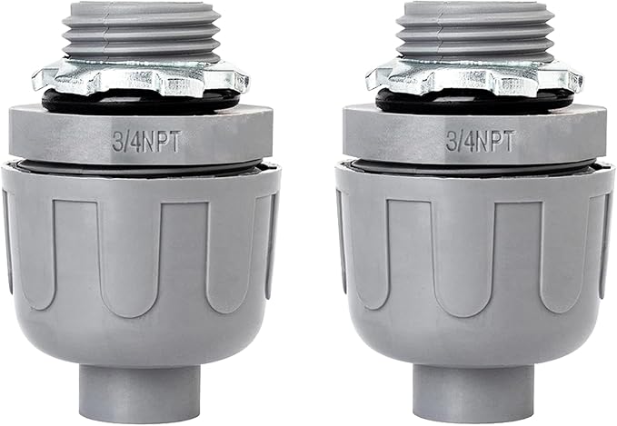 3/4 Inch Liquid Tight Connector by Feotech