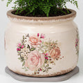 Shabby Chic Ceramic Plant Pots by XiaanJiaju
