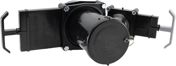 RecPro RV Dual Waste Water Valve | Black and Gray Tanks, ABS Plastic, Made in by RecPro
