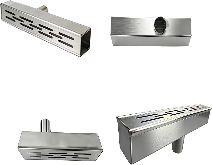 304 Stainless Steel Trench Drain Kit, Narrow Channel Drain - Image 3