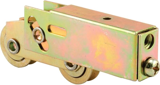 Prime-Line D 1735 Roller Assembly, 1-1/4 in. Tandem Wheels, Concave Edge by Prime-Line