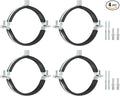 uxcell 4 Pcs Adjustable Pipe Bracket Clamp by uxcell