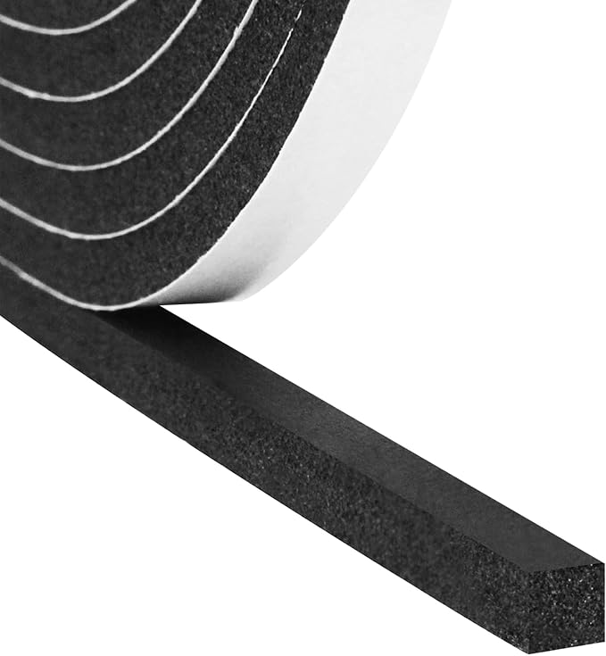 DGSL Foam Weather Stripping, 13Ft Door Window Seal Tape | Self Adhesive by DGSL