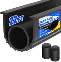 Holikme Garage Door Bottom Seal, EPDM Rubber Weather Stripping 22Ft Black | by Holikme