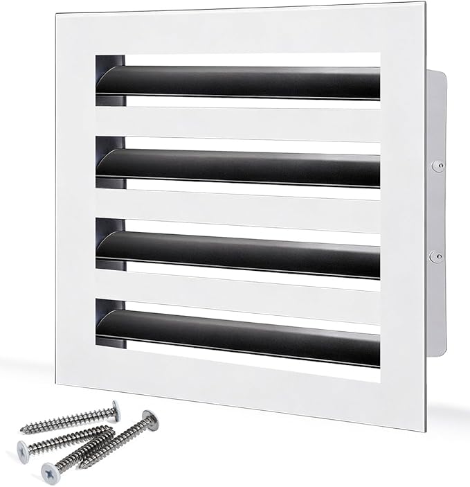 8x8 Modern AC Vent Cover, Decorative Air Vent Register Grille by Soknockk