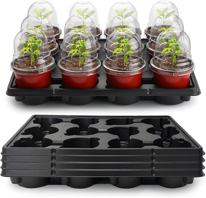 RooTrimmer 4 Inch 60 Pack Nursery Pots by RooTrimmer