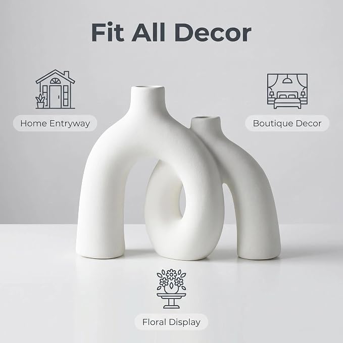 CEMABT Modern Nordic Boho Vase Set - Image 5