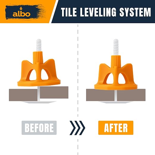 ALBO Tile Leveling System Base Plates 1/16" - Image 3