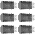 HXH Grey 3-Gang PVC Adjustable Electrical Outlet Box | 49 Cubic-inches by HUIXHAO