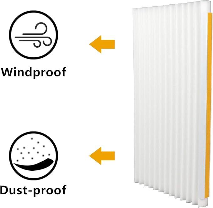 LBG Products Window Air Conditioner Foam Insulation Panels, AC Side Insulating - Image 5