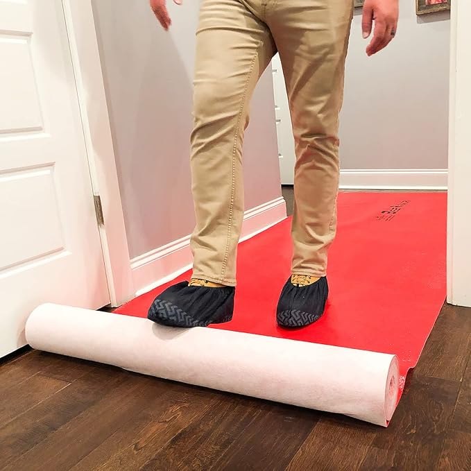 ShuBee® BeeArmor® Red Surface Protection – Tacky Backing, 39” x 100’ - Image 2