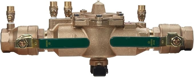 Watts LF009 Series 1-1/2" Lead-Free Copper Silicon Alloy Reduced Pressure Zone - Image 3