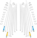 Yecaye 250in Cord Hider, Small Wall Cord Covers, W0.59in H0.4in, Cable Raceway by Yecaye