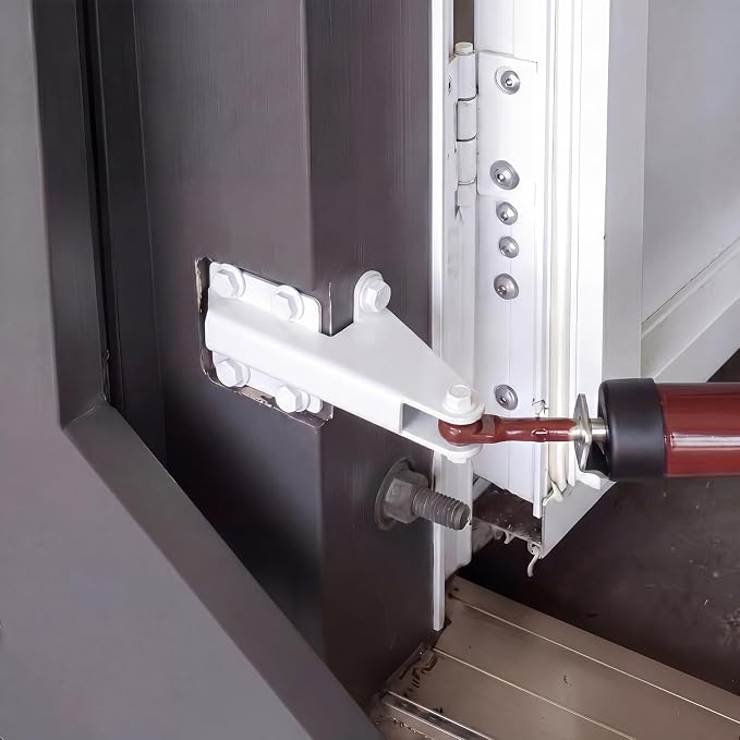 4 Pcs Aluminum Jamb Bracket Aluminum Screen Door Closer Bracket Storm Hardware - Image 5