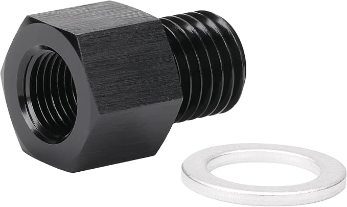 M12x1.5 Male Metric to 1/8 NPT Female Oil Pressure Sensor Adapter Fitting - Image 4