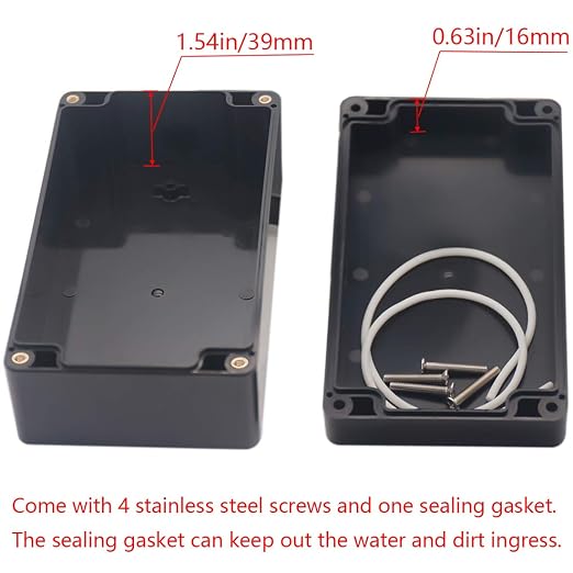 Junction Box IP65 Waterproof ABS Plastic Electrical Project Case Power Junction - Image 4