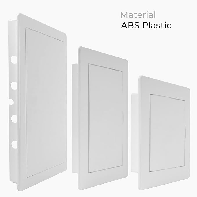 8x12 Inch White Access Panel for Drywall – ABS Plastic Square Wall, Ceiling - Image 7