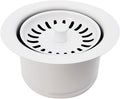 Westbrass D2082S-50 3-1/2" Extra-Deep Collar Kitchen Sink Waste Disposal Flange by Westbrass