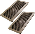 Howeall 6x12 Inch Floor Register 2 Pack by Howeall