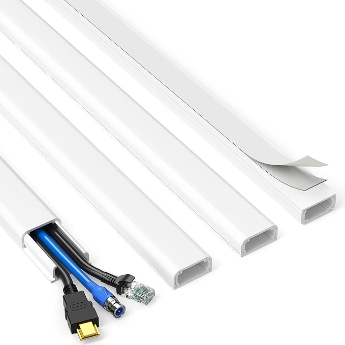 Delamu TV Cord Hider, Cord Covers by DELAMU