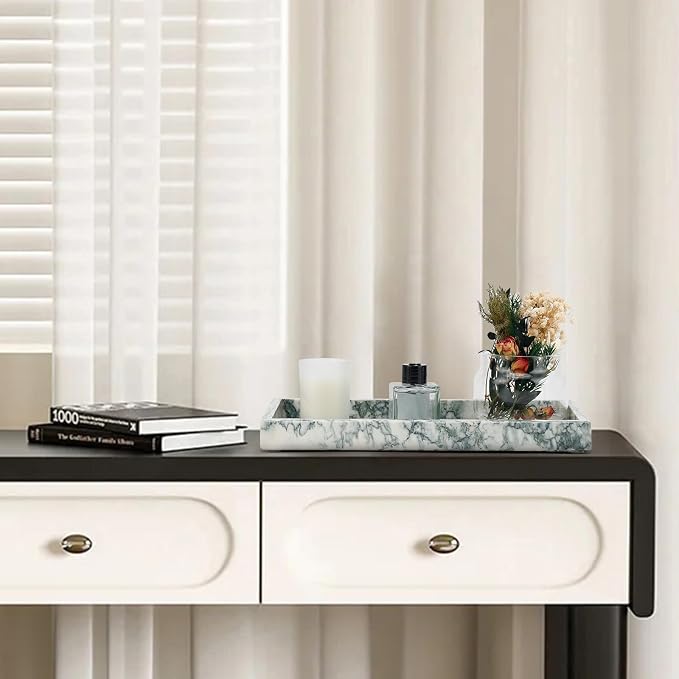 Marble Bathroom Tray, Pure Natural Vanity Tray | Marble Tray - Image 7