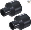 M METERXITY 2-Pack UPVC Reducer Pipe Fitting, 1-1/4"x1/2" Reducing Coupling by MMETERXITY