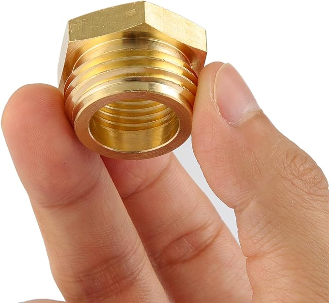 Garden Hose Adapter, 3/4" GHT Male to 1/2" NPT Female Connector | GHT to NPT - Image 4
