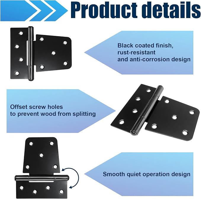 Heavy Duty Gate Hinges - Image 3