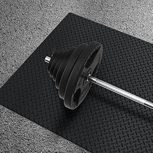 Workforce Vinyl Diamond Plate Commercial Grade Matting, Heavy Duty Floor Mat - Image 2