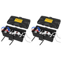 Black Outdoor Electrical Box Waterproof, Medium Weatherproof | 10.3 x 5.9 x 3.7 by NineLeaf
