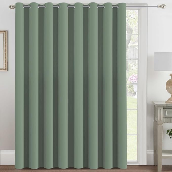H.VERSAILTEX Blackout Patio Curtains 100 x 84 Inches by HVERSAILTEX