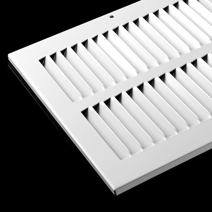 30"W x 8"H Steel Return Air Grille, Air Return Vent Cover - Image 3