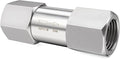 ChillWaves 304 Stainless Steel In-Line Split Check Valve 1/8" NPT Female Thread by VisittheCHILLWAVES